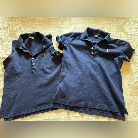 Ralph Lauren Navy Blue Slim Fit  2 in set - Picture 1 of 3